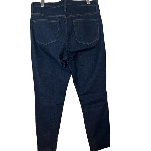 J Crew High Rise Toothpick Jeans Dark Wash Women's Size 31 - Picture 5 of 5